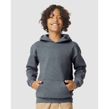 Gildan - Youth Softstyle® Midweight Hooded Sweatshirt - SF500B - Dark Heather