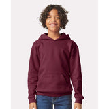 Gildan - Youth Softstyle® Midweight Hooded Sweatshirt - SF500B - Maroon