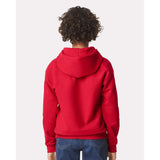 Gildan - Youth Softstyle® Midweight Hooded Sweatshirt - SF500B - Red