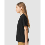 Gildan - Youth Softstyle® CVC T-Shirt - 64000BCVC - Pitch Black