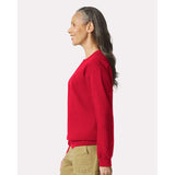 Gildan - Unisex Softstyle® Midweight Crewneck Sweatshirt - SF000 - Red