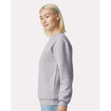 American Apparel - ReFlex Fleece Crewneck Sweatshirt - RF496 - Heather Grey