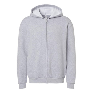 American Apparel - ReFlex Fleece Full-Zip Hoodie - RF497 - Heather Grey