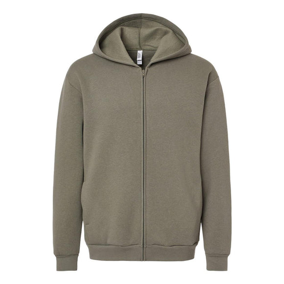 American Apparel - ReFlex Fleece Full-Zip Hoodie - RF497 - Lieutenant