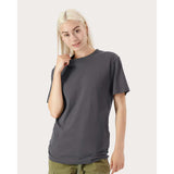 American Apparel - Unisex Sueded Cloud Jersey Tee - 5389 - Sueded Asphalt