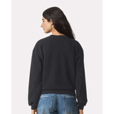American Apparel - Women's ReFlex Fleece Crewneck Sweatshirt - RF494 - Black