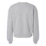 American Apparel - Women's ReFlex Fleece Crewneck Sweatshirt - RF494 - Heather Grey