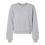 American Apparel - Women's ReFlex Fleece Crewneck Sweatshirt - RF494 - Heather Grey
