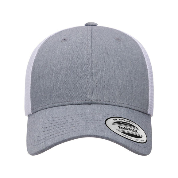 YP Classics - Elite Cap - 6601 - Heather/ White
