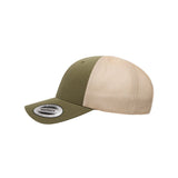 YP Classics - Elite Cap - 6601 - Moss Green/ Khaki
