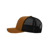 Richardson - Snapback Trucker Cap - 112 - Carmel/ Black