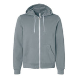 BELLA + CANVAS - Unisex Sponge Fleece Full-Zip Hoodie Sweatshirt - 3739 - Blue Storm