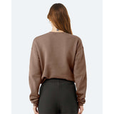 BELLA + CANVAS - Unisex Sponge Fleece Drop Shoulder Crewneck Sweatshirt - 3945 - Vintage Brown