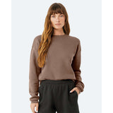 BELLA + CANVAS - Unisex Sponge Fleece Drop Shoulder Crewneck Sweatshirt - 3945 - Vintage Brown