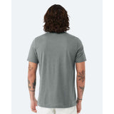 BELLA + CANVAS - CVC Jersey Tee - 3001CVC - Heather Blue Storm