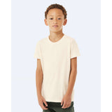 BELLA + CANVAS - Youth CVC Jersey Tee - 3001YCVC - Heather Natural