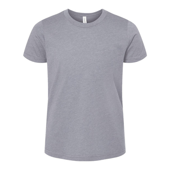 BELLA + CANVAS - Youth CVC Jersey Tee - 3001YCVC - Heather Storm