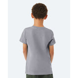 BELLA + CANVAS - Youth CVC Jersey Tee - 3001YCVC - Heather Storm