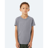 BELLA + CANVAS - Youth CVC Jersey Tee - 3001YCVC - Heather Storm