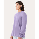 BELLA + CANVAS - Heather CVC Long Sleeve Tee - 3501CVC - Heather Dark Lavender