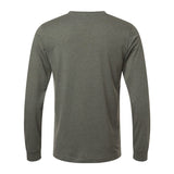 BELLA + CANVAS - Heather CVC Long Sleeve Tee - 3501CVC - Heather Military Green
