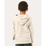 BELLA + CANVAS - Youth Sponge Fleece Hoodie Sweatshirt - 3719Y - Natural