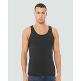 BELLA + CANVAS - Unisex Heather CVC Tank - 3480CVC - Dark Grey Heather