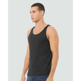BELLA + CANVAS - Unisex Heather CVC Tank - 3480CVC - Dark Grey Heather