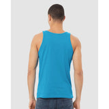 BELLA + CANVAS - Unisex Heather CVC Tank - 3480CVC - Neon Blue