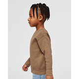 Rabbit Skins - Toddler Fleece Crewneck Sweatshirt - 3317 - Coyote Brown