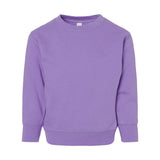 Rabbit Skins - Toddler Fleece Crewneck Sweatshirt - 3317 - Lavender