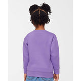 Rabbit Skins - Toddler Fleece Crewneck Sweatshirt - 3317 - Lavender