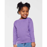 Rabbit Skins - Toddler Fleece Crewneck Sweatshirt - 3317 - Lavender