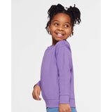 Rabbit Skins - Toddler Fleece Crewneck Sweatshirt - 3317 - Lavender