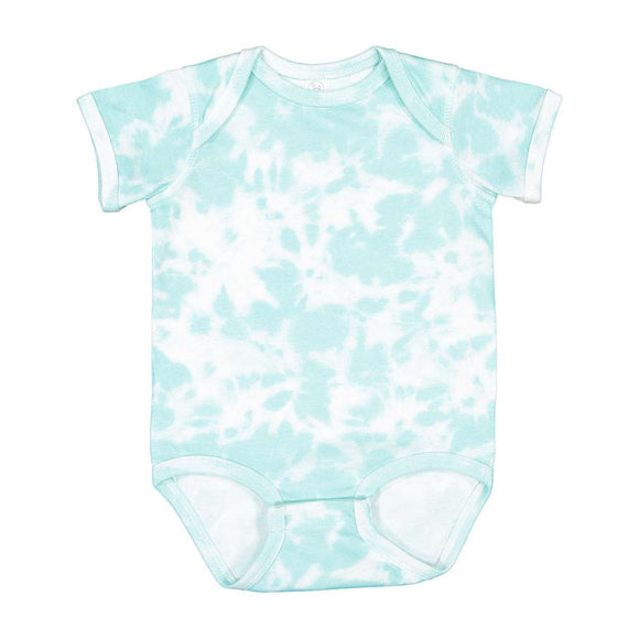 Rabbit Skins - Infant Fine Jersey Bodysuit - 4424 - Island Tie Dye
