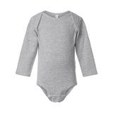 Rabbit Skins - Infant Fine Jersey Long Sleeve Bodysuit - 4421 - Heather