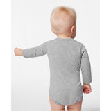 Rabbit Skins - Infant Fine Jersey Long Sleeve Bodysuit - 4421 - Heather