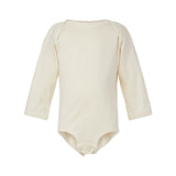 Rabbit Skins - Infant Fine Jersey Long Sleeve Bodysuit - 4421 - Natural