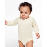 Rabbit Skins - Infant Fine Jersey Long Sleeve Bodysuit - 4421 - Natural