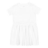 Rabbit Skins - Toddler Fine Jersey Dress - 5333 - White