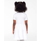 Rabbit Skins - Toddler Fine Jersey Dress - 5333 - White