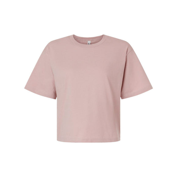 American Apparel - Women's Fine Jersey Boxy Tee - 102 - Blush
