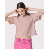 American Apparel - Women's Fine Jersey Boxy Tee - 102 - Blush