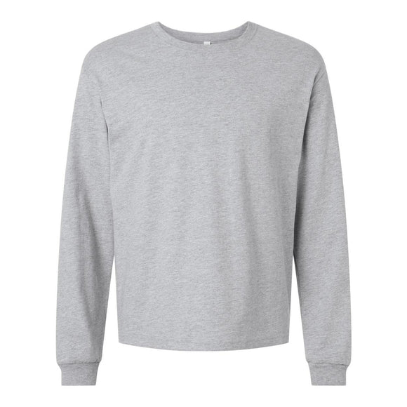 BELLA + CANVAS - 6 oz. Heavyweight Long Sleeve Tee - 3511 - Athletic Heather