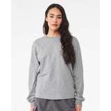 BELLA + CANVAS - 6 oz. Heavyweight Long Sleeve Tee - 3511 - Athletic Heather