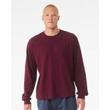BELLA + CANVAS - 6 oz. Heavyweight Long Sleeve Tee - 3511 - Maroon