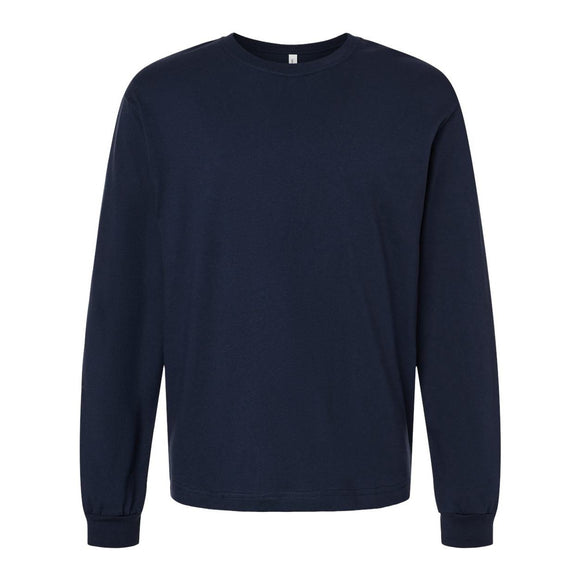 BELLA + CANVAS - 6 oz. Heavyweight Long Sleeve Tee - 3511 - Navy