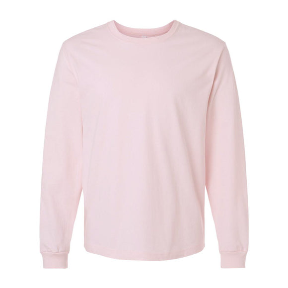 BELLA + CANVAS - 6 oz. Heavyweight Long Sleeve Tee - 3511 - Soft Pink