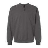 Gildan - Unisex Softstyle® Midweight 1/4 Zip Sweatshirt - SF008 - Charcoal