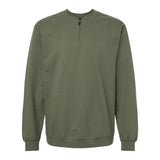 Gildan - Unisex Softstyle® Midweight 1/4 Zip Sweatshirt - SF008 - Military Green